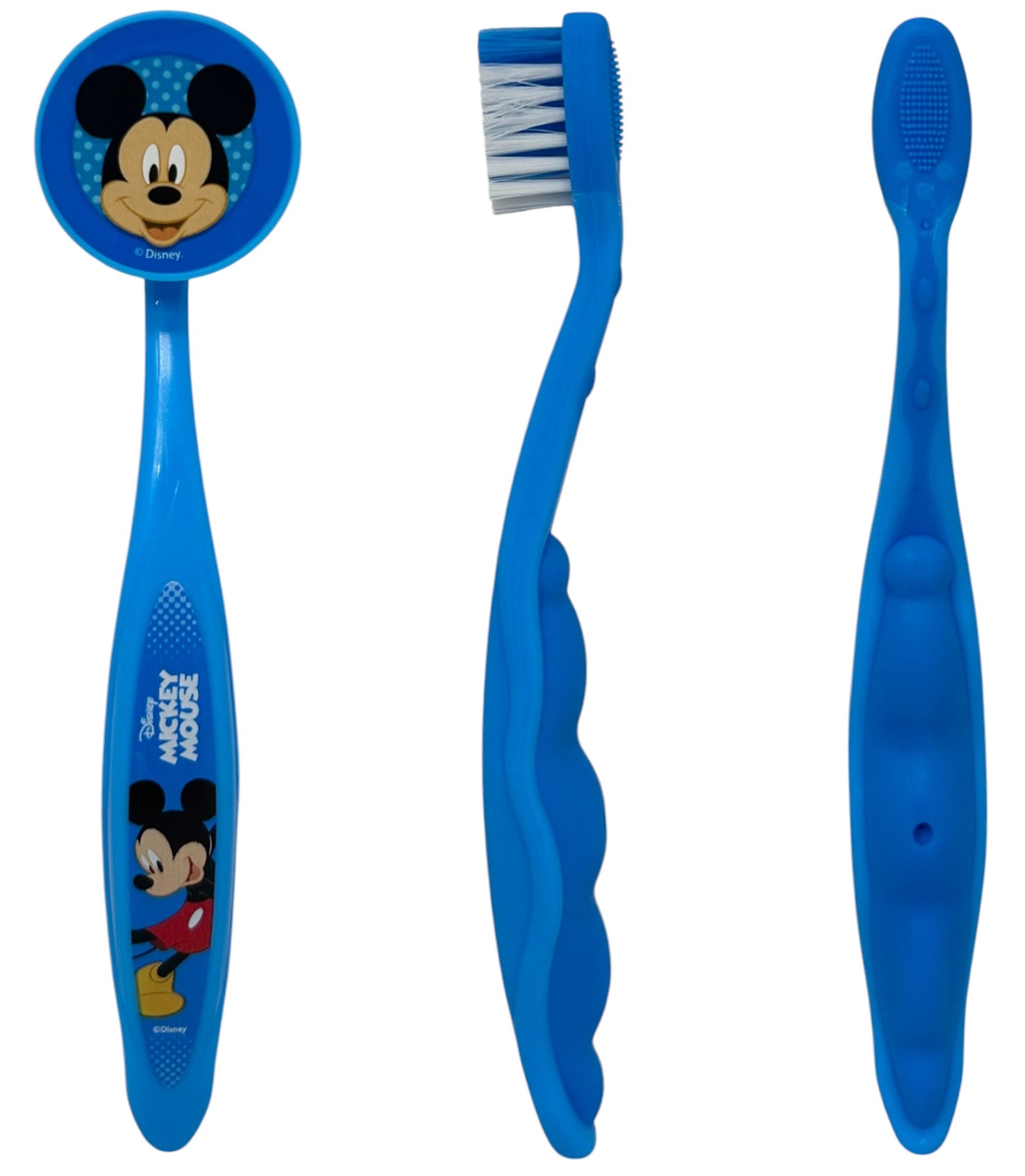 Set Accessori Cura Igiene Orale Topolino DISNEY 4 Pezzi con Pochette