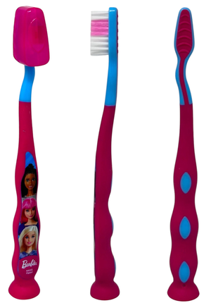 Set Accessori Cura Igiene Orale Barbie 4 Pezzi con Pochette