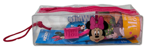 Set Accessori Cura Igiene Orale Minnie DISNEY 4 Pezzi con Pochette