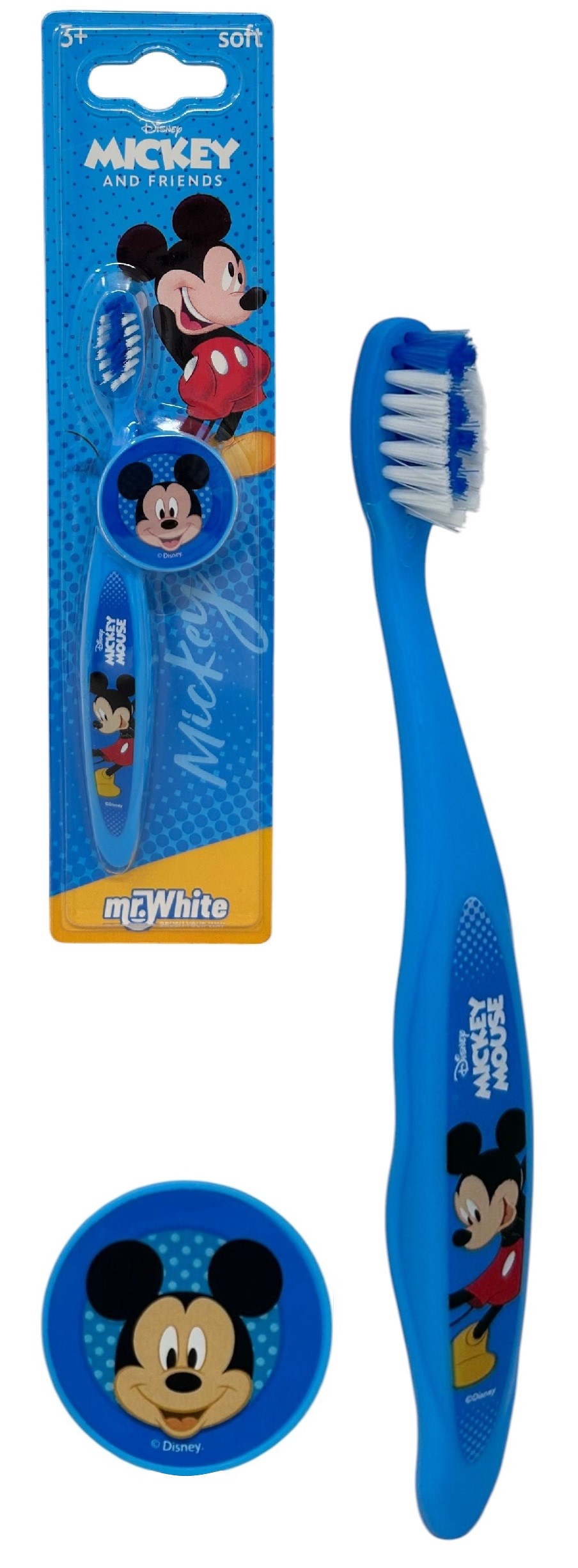 Spazzolino Topolino DISNEY Spazzolino Manuale Ergonomico con Setole Morbide