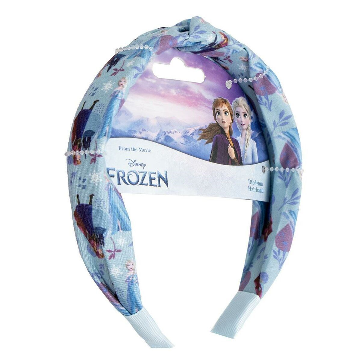 Cerchietto Frozen DISNEY Elsa e Anna con Nodo Accessori Capelli - 3082