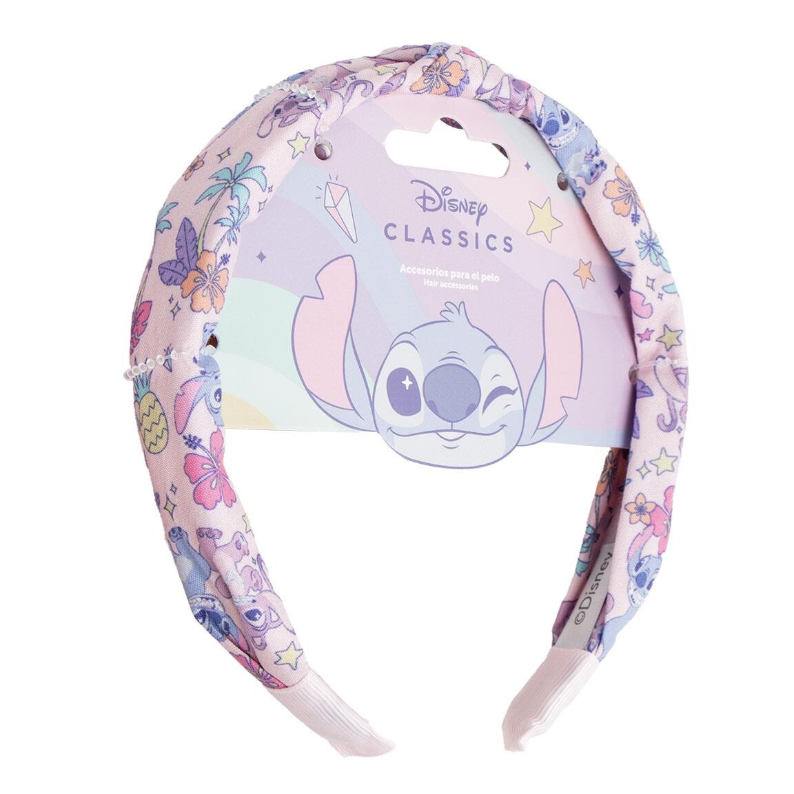 Cerchietto Stitch e Angel DISNEY con Nodo Accessori Capelli - 3085
