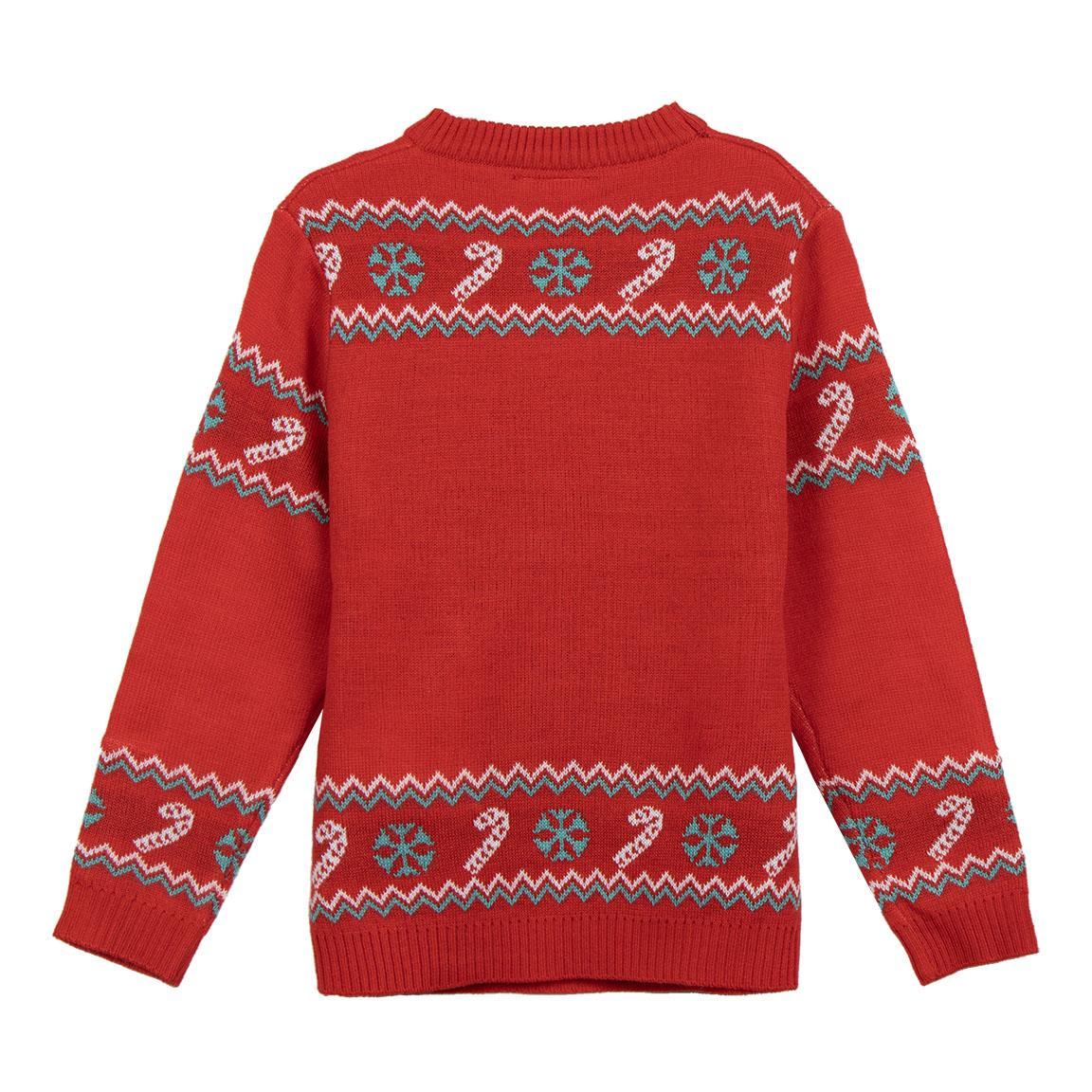 Maglione Natalizio Stitch DISNEY Maglia di Natale per Bambini 100% Poliestere - 2460