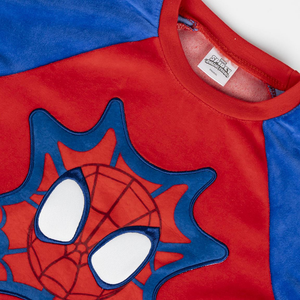 Pigiama Invernale Spidey MARVEL Felpato a Manica Lunga in Pile Corallo con Applicazioni 3d - 2290