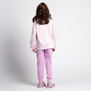 Pigiama a Manica Lunga Barbie in Cotone Jersey per Bambine e Ragazze - 2303