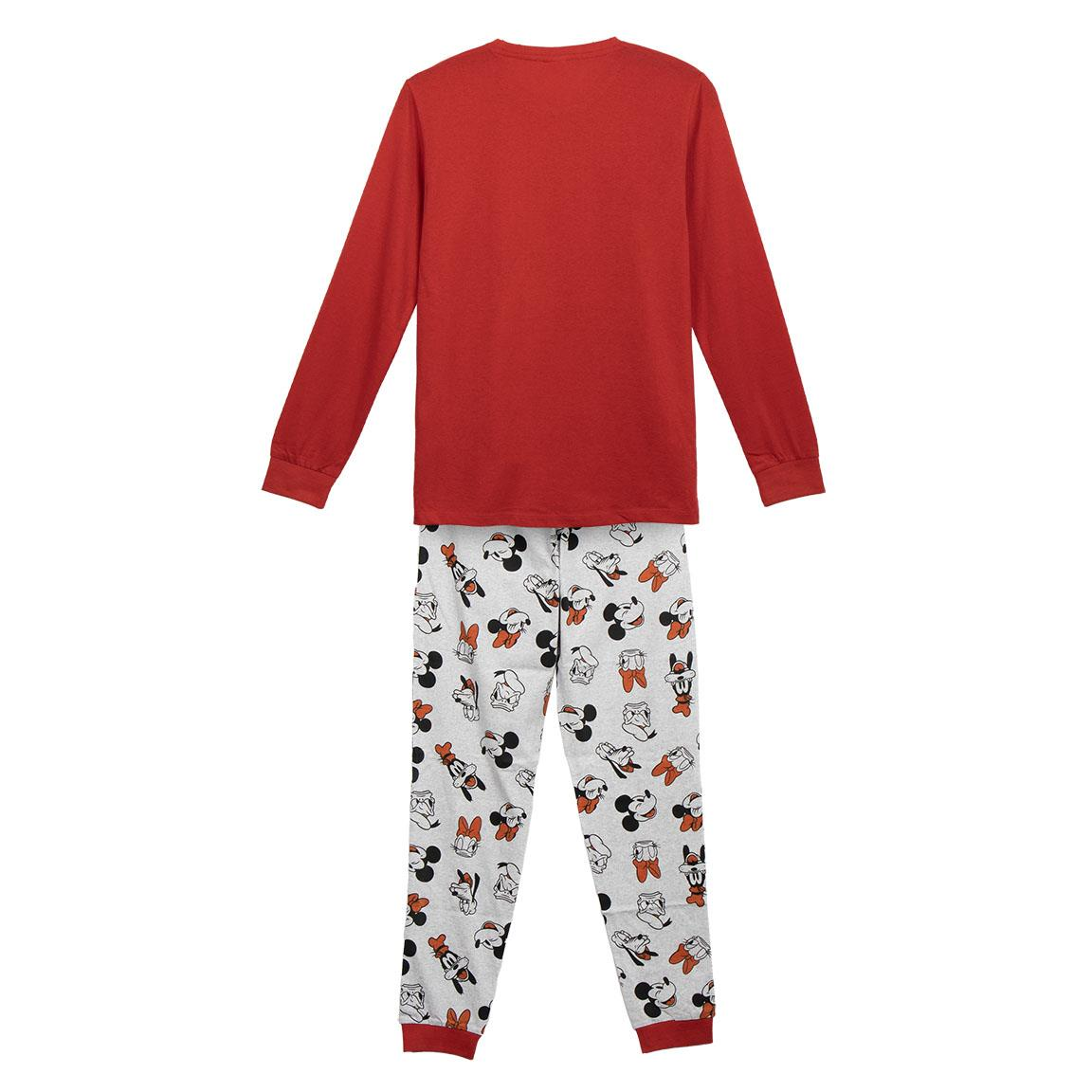 Pigiama a Manica Lunga Famiglia Topolino DISNEY in Cotone Jersey per Adulti - 2465