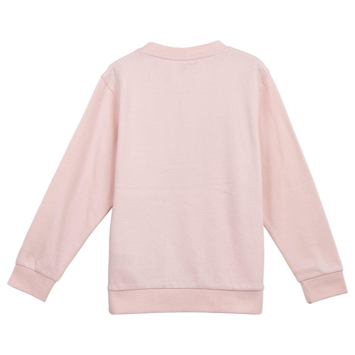 Felpa a Girocollo Stitch e Angel Maglia DISNEY in Misto Cotone Garzato- 2458