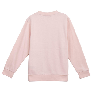 Felpa a Girocollo Stitch e Angel Maglia DISNEY in Misto Cotone Garzato- 2458