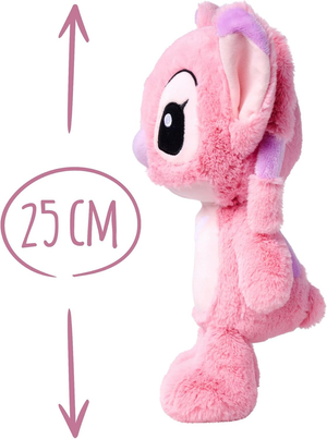 Peluche Baby Angel DISNEY Stitch Rosa Pupazzo 25 CM - 6315870030