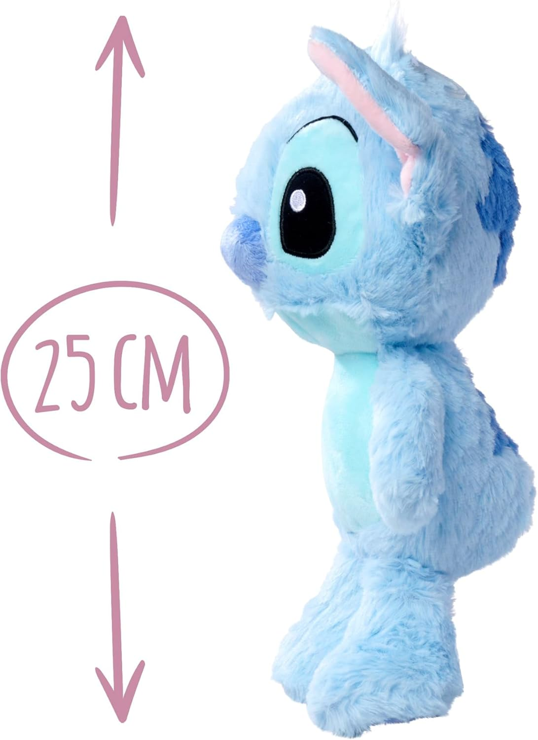 Peluche Baby Stitch DISNEY Pupazzo 25 CM - 6315870029
