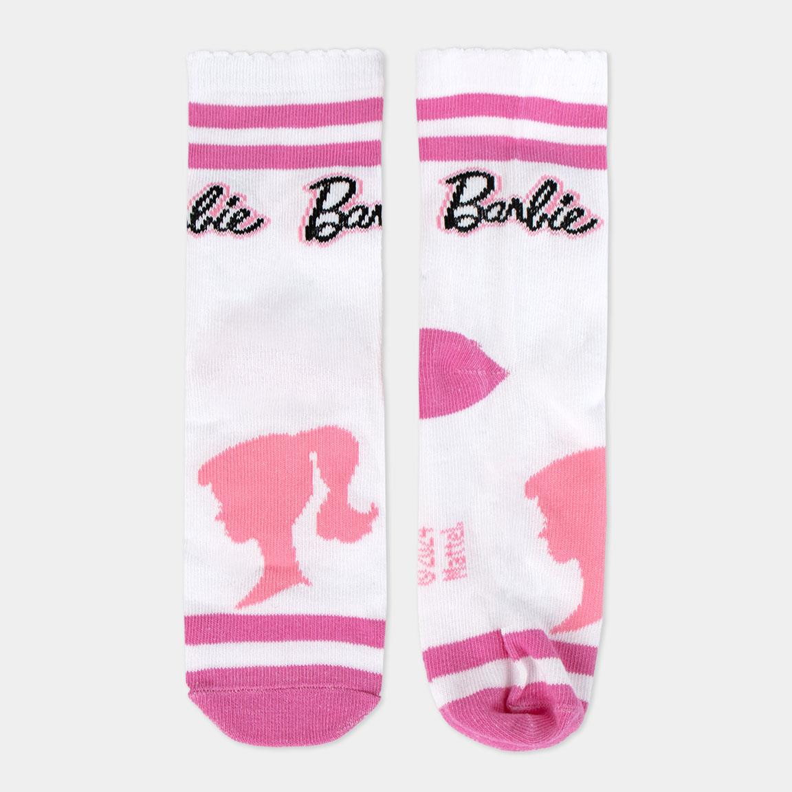 Calzini Barbie in Misto Cotone 4 Paia con Salvadanaio - 2309