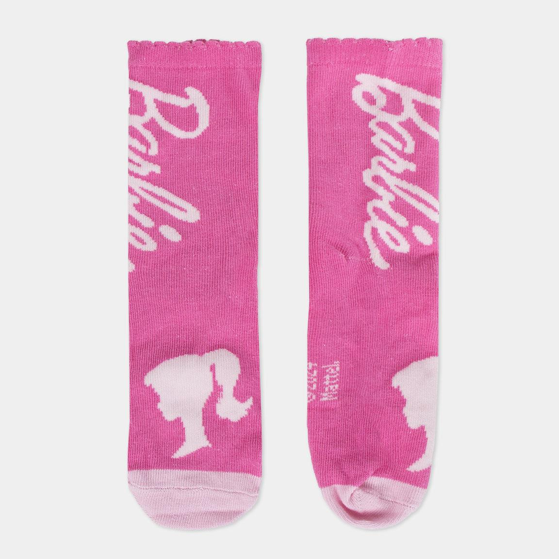 Calzini Barbie in Misto Cotone 4 Paia con Salvadanaio - 2309