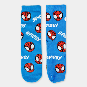 Calzini Spidey MARVEL in Misto Cotone 4 Paia con Salvadanaio - 2310