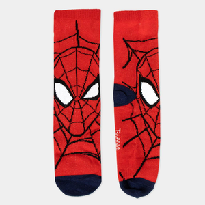 Calzini Spiderman MARVEL in Misto Cotone 4 Paia con Salvadanaio - 2311