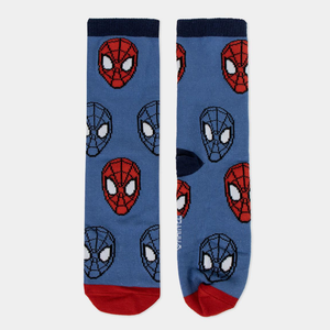 Calzini Spiderman MARVEL in Misto Cotone 4 Paia con Salvadanaio - 2311