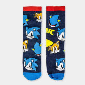 Calzini Sonic the Hedgehog in Misto Cotone 4 Paia con Salvadanaio - 2312