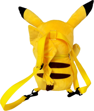 Borsa Passeggio in Peluche Pikachu Zainetto con Spallacci Removibili 35 CM - Mc-111f-Pk