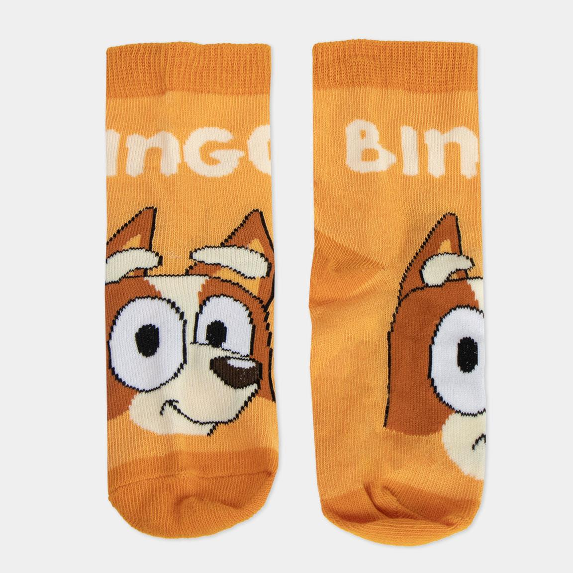 Calzini Bluey e Bingo in Misto Cotone 4 Paia con Salvadanaio - 2489