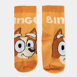 Calzini Bluey e Bingo in Misto Cotone 4 Paia con Salvadanaio - 2489