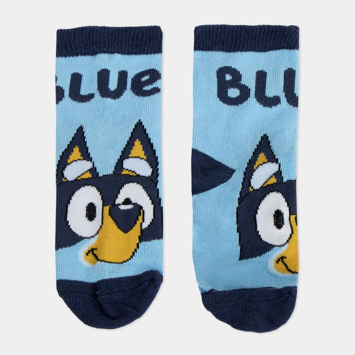 Calzini Bluey e Bingo in Misto Cotone 4 Paia con Salvadanaio - 2489