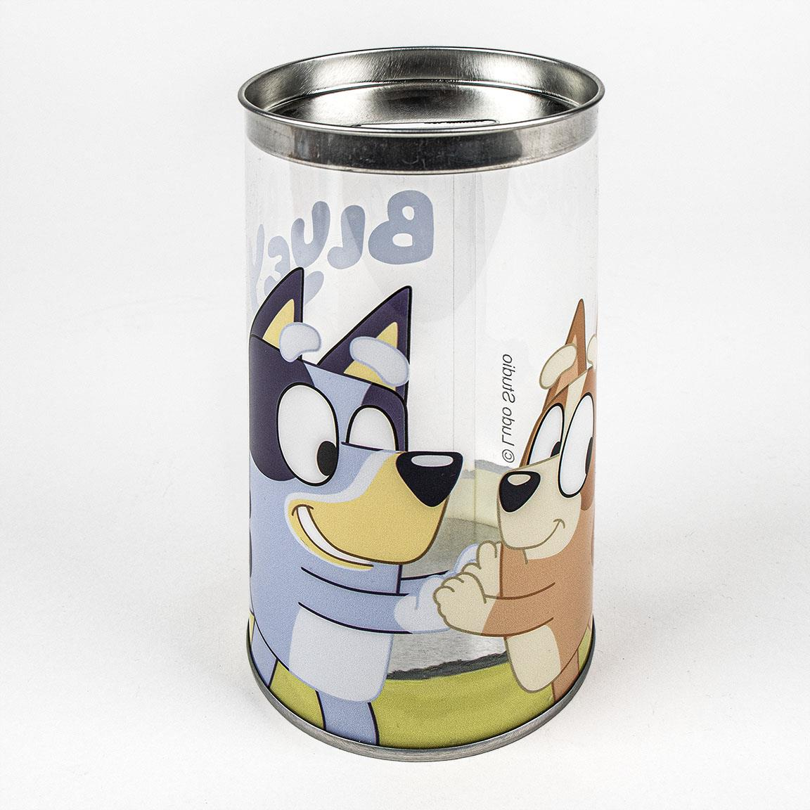 Calzini Bluey e Bingo in Misto Cotone 4 Paia con Salvadanaio - 2489