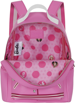 Zaino da Passeggio Barbie Borsa 29 CM con Spallacci Regolabili - 06279