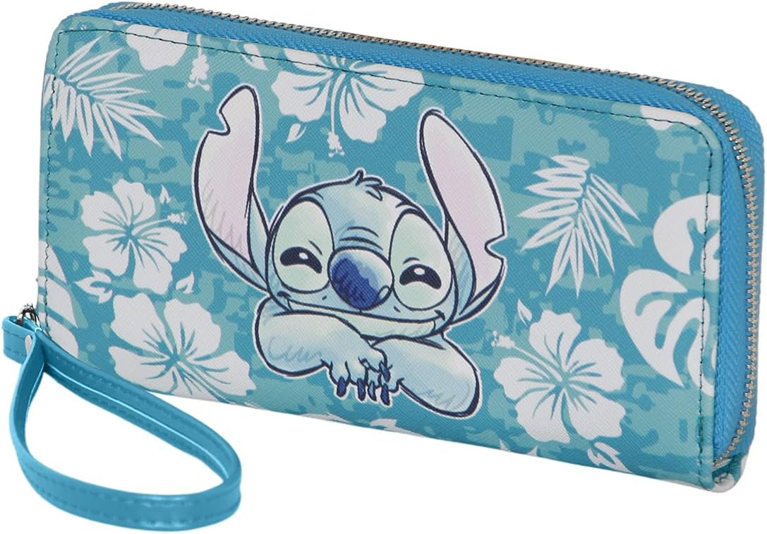 Portafoglio Rettangolare Stitch Accessorio da Borsa 19 CM - 06649