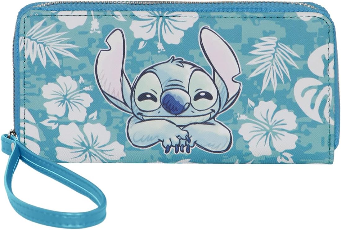 Portafoglio Rettangolare Stitch Accessorio da Borsa 19 CM - 06649