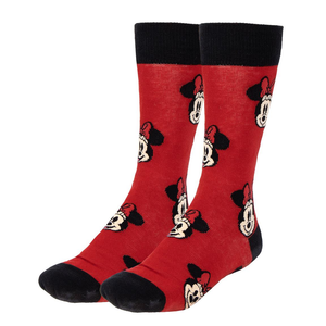 Calzini per Adulti Minnie e Topolino DISNEY 3 Paia in Misto Cotone in Confezione Regalo T.u. 36/43 - 2550