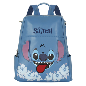Zaino da Passeggio Stitch DISNEY Borsa 33 CM con Spallacci e Tracolla Removibile - 07402