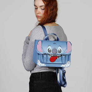 Borsa Zaino Passeggio Stitch DISNEY con Manico e Tracolla Removibile 20 CM - 07403