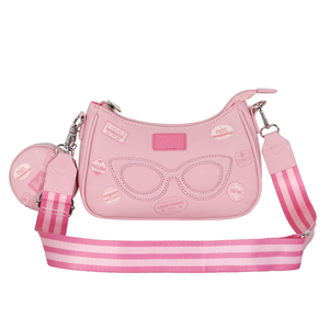 Borsa Barbie con Tracolla Regolabile e Portamonete Borsetta da Passeggio - 06973