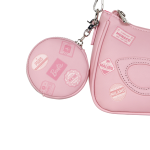Borsa Barbie con Tracolla Regolabile e Portamonete Borsetta da Passeggio - 06973