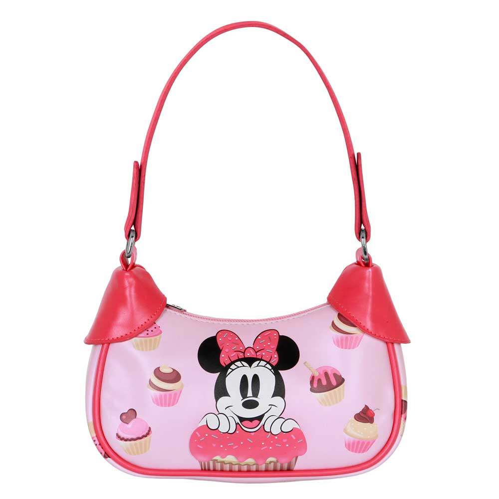 Borsa a Spalla Minnie Mouse DISNEY Borsetta a Baguette 21 CM - 07629