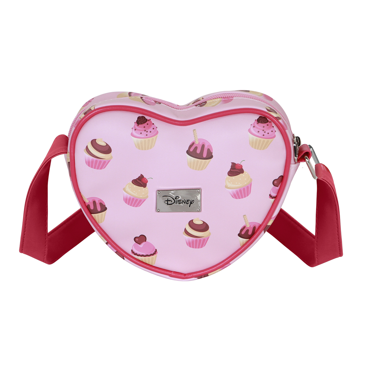 Borsa a Tracolla Minnie Mouse DISNEY Borsetta a Cuore 21 CM Regolabile - 07630