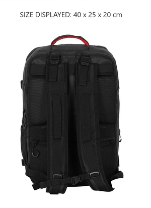 Zaino da Viaggio Naruto Akatsuki 40 CM Bagaglio a Mano da Cabina Adattabile a Trolley - 07957