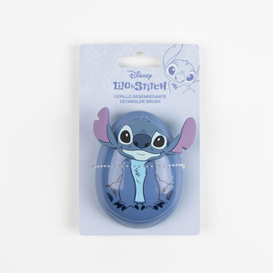 Spazzola Scioglinodi Stitch DISNEY per Districare i Capelli 9 CM Applicazione 3d - 3275