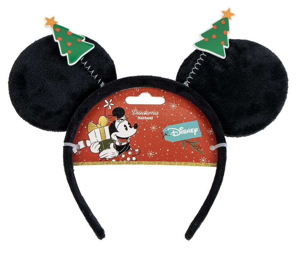 Cerchietto Natalizio Minnie DISNEY con Orecchie Accessori Capelli - 3036