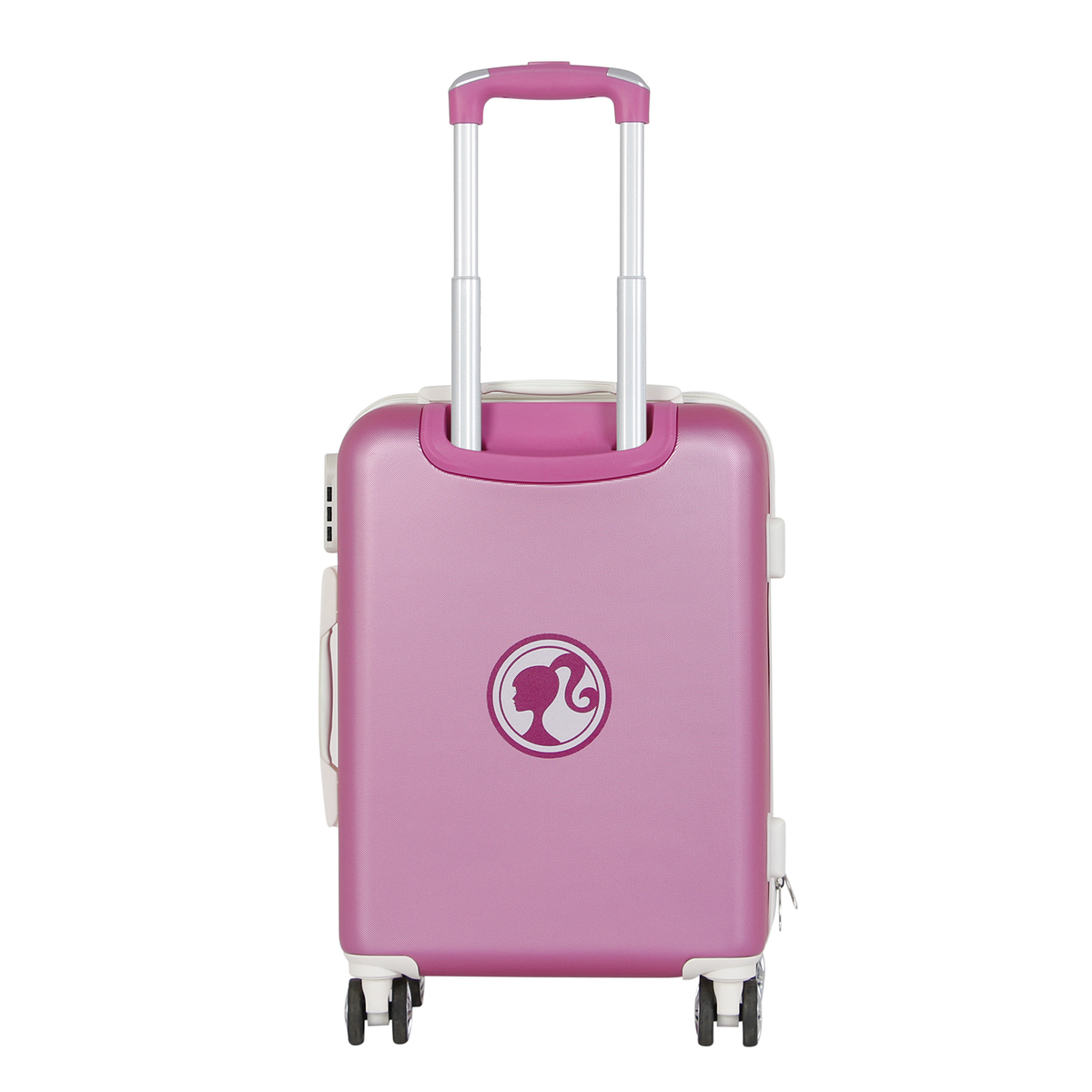 Trolley da Viaggio Barbie 55 CM Valigia in ABS con Manico Telescopico - 06978