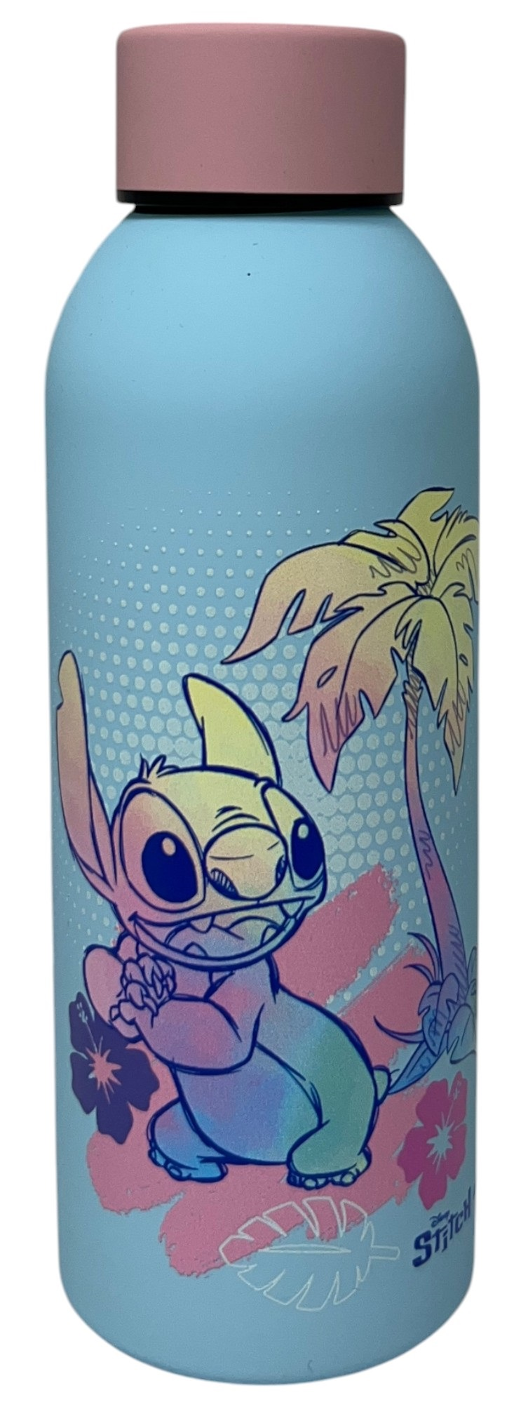 Borraccia Stitch DISNEY in Acciaio Inox Bottiglia con Tappo Svitabile 500 Ml - 843389
