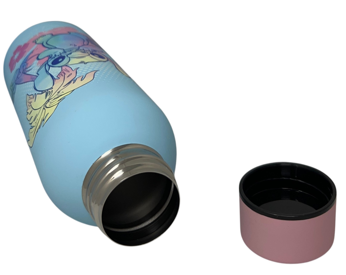 Borraccia Stitch DISNEY in Acciaio Inox Bottiglia con Tappo Svitabile 500 Ml - 843389