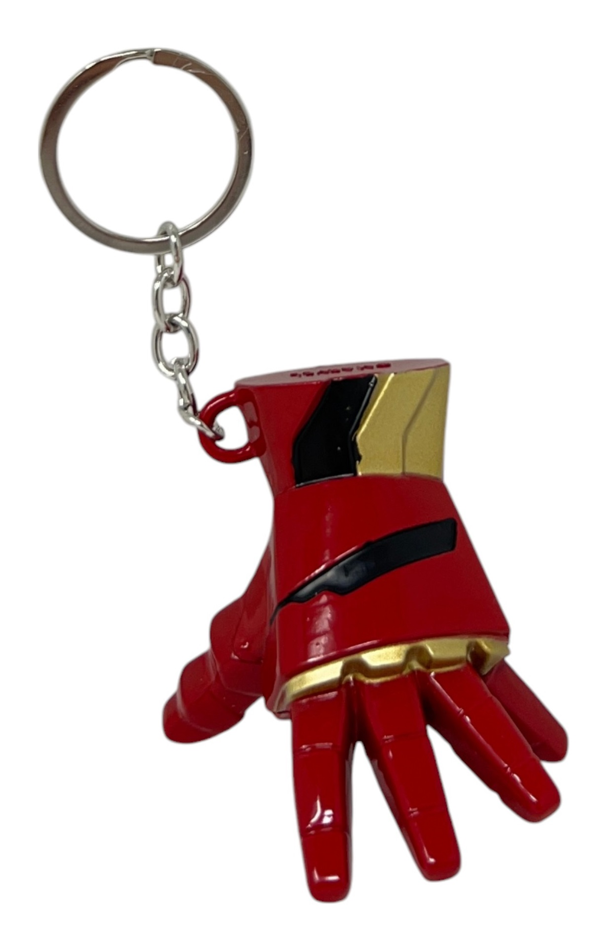 Portachiavi Iron Man Avengers MARVEL in Metallo Smaltato Ciondolo Guantone per Zaino Borsa in Blister - Mv15586