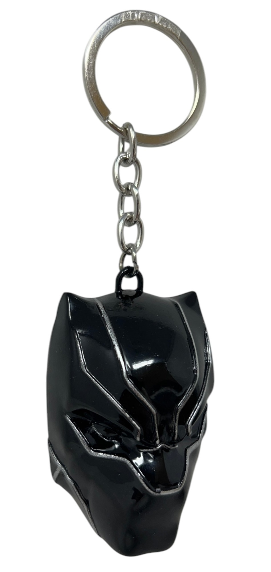 Portachiavi Black Panther Avengers MARVEL in Metallo Smaltato Ciondolo Maschera per Zaino Borsa in Blister - Mv15588