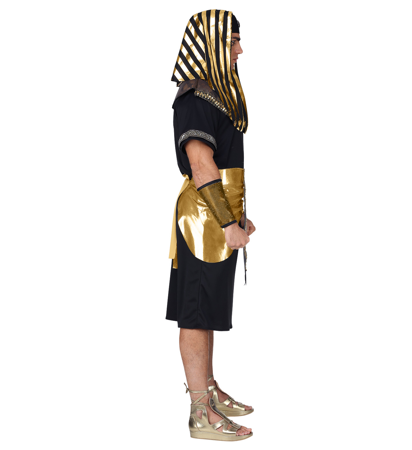 Vestito Carnevale Faraone Costume Travestimento Carnevale Uomo - 0794