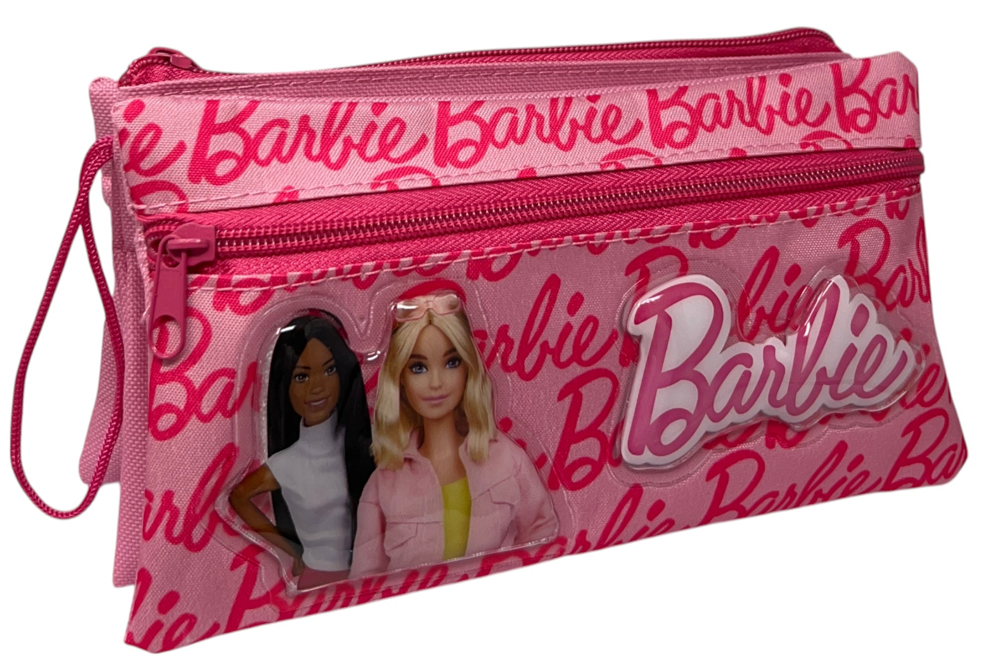 Tombolino Barbie 3 Scomparti Bustina Astuccio Portacolori 22 CM - 674297