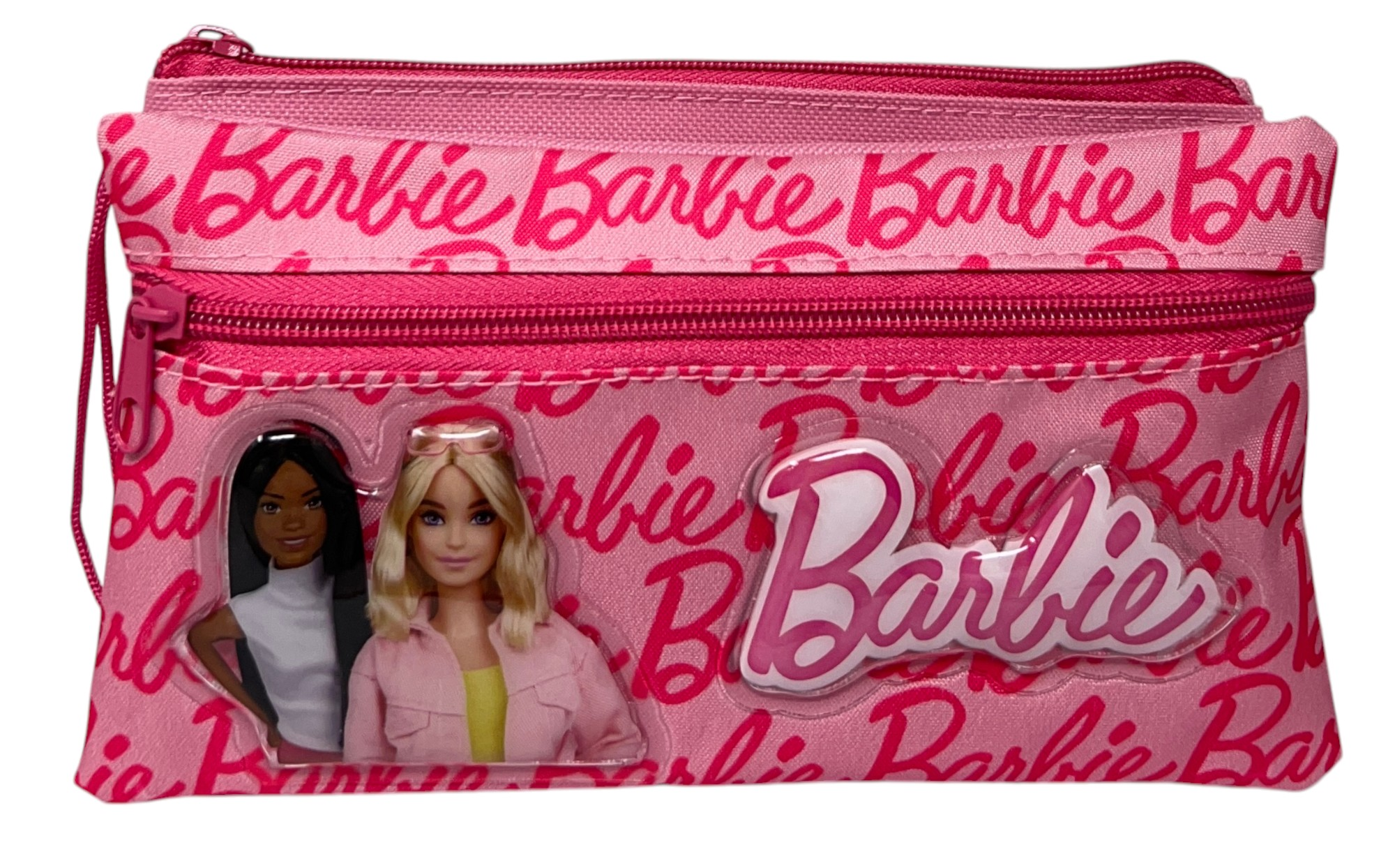 Tombolino Barbie 3 Scomparti Bustina Astuccio Portacolori 22 CM - 674297