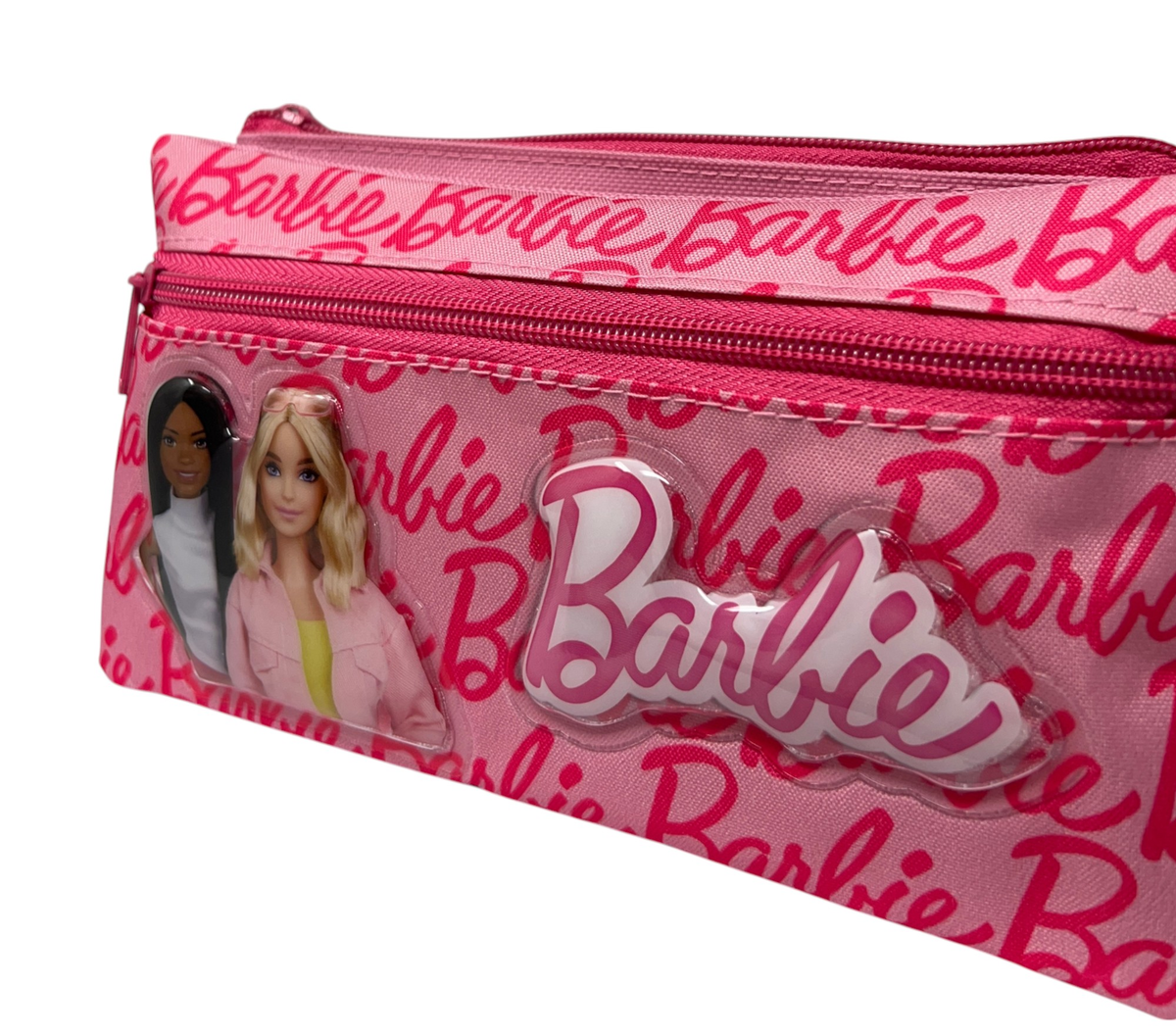Tombolino Barbie 3 Scomparti Bustina Astuccio Portacolori 22 CM - 674297