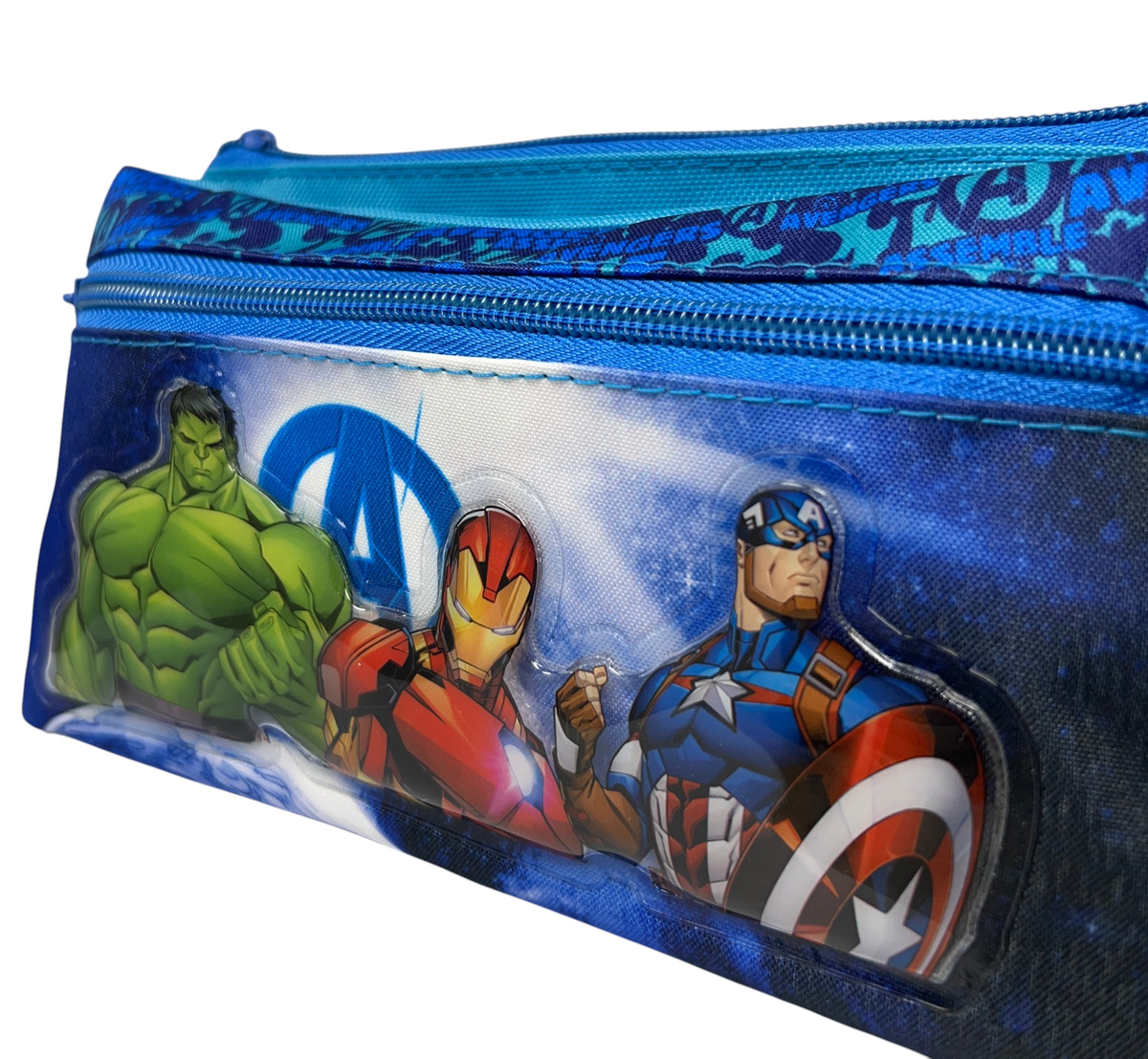 Tombolino Avengers MARVEL 3 Scomparti Bustina Astuccio Portacolori 22 CM - Av0997