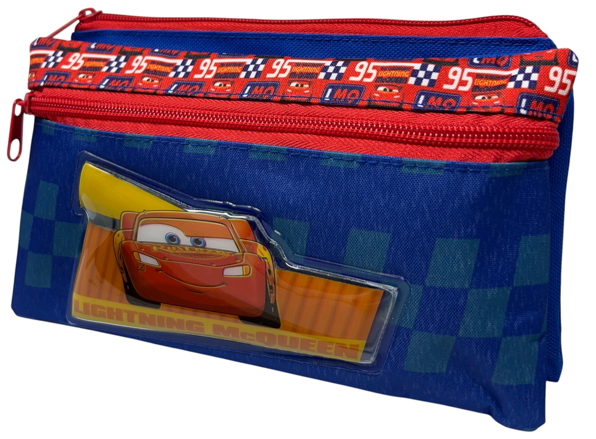 Tombolino Cars DISNEY 3 Scomparti Bustina Astuccio Portacolori 22 CM - Ca0997