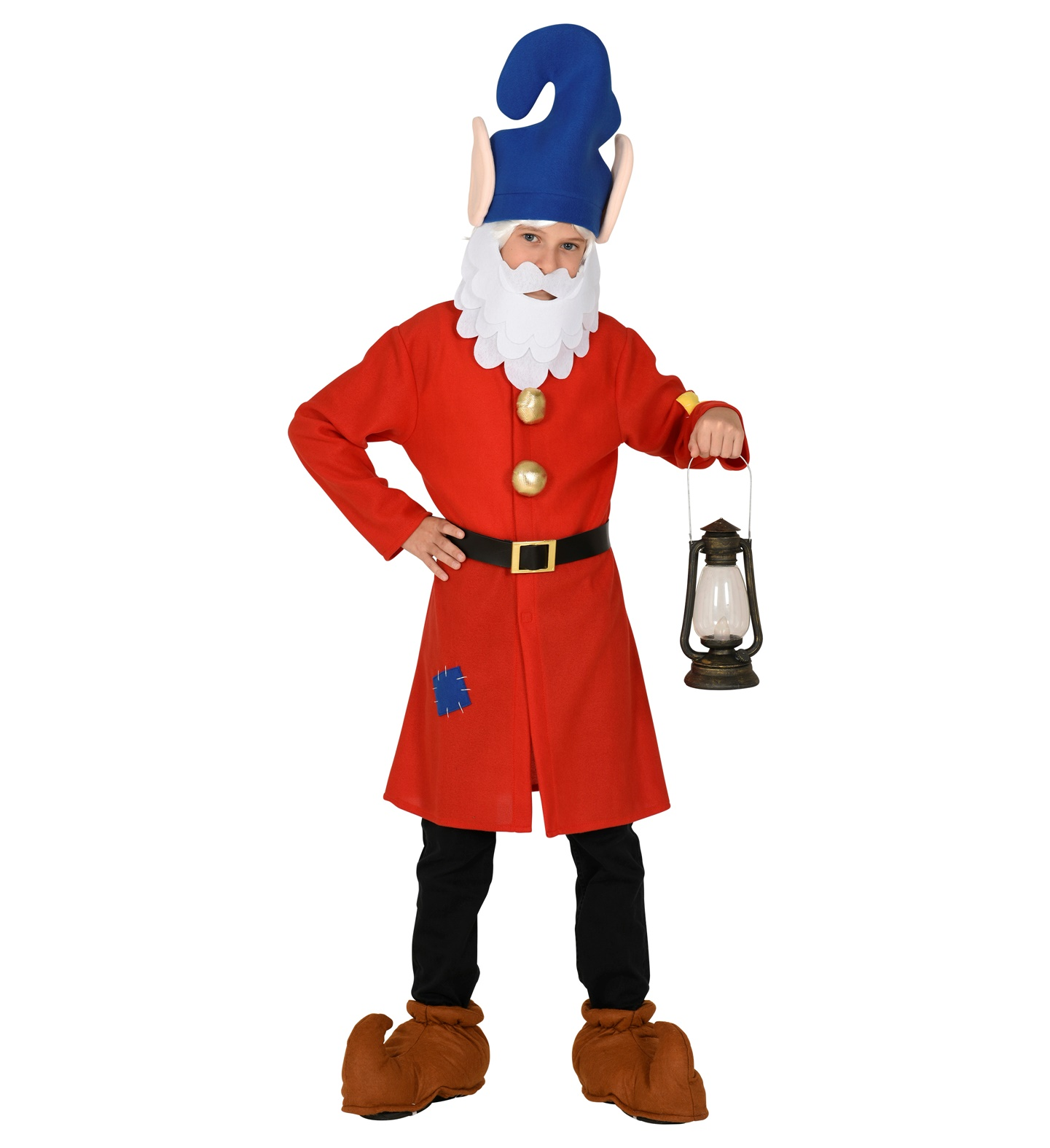 Costume Vestito Gnomo Travestimento per Bambini Carnevale Cosplay - 1063